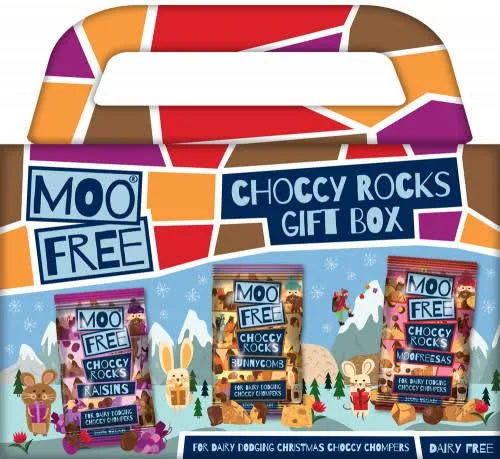 Moo Free - Free Choccy Rocks Gift Box, 3.7oz - PlantX US