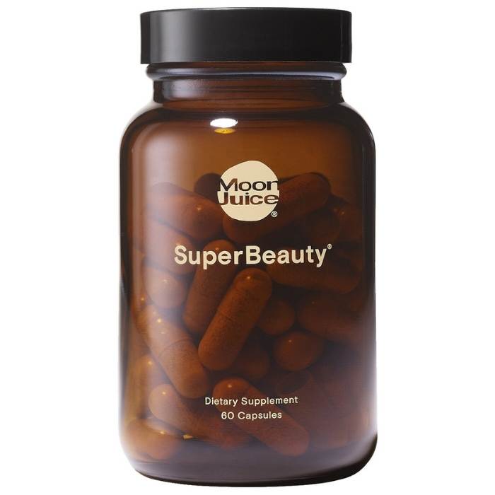 Moon Juice - SuperBeauty: Skin Care & Beauty Supplement, 60 Capsules - front