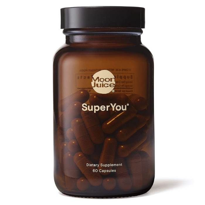 Moon Juice - SuperYou: Natural Stress Relief Supplement, 60 Capsules - front