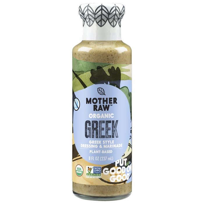 Mother Raw - Greek Dressing, 8oz