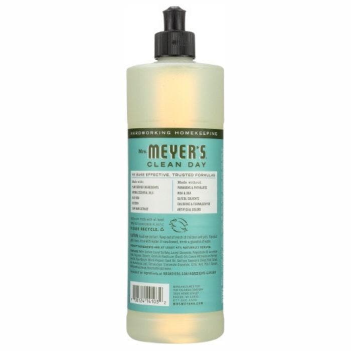 Mrs. Meyer's Clean Day - Dish Soap - Basil back