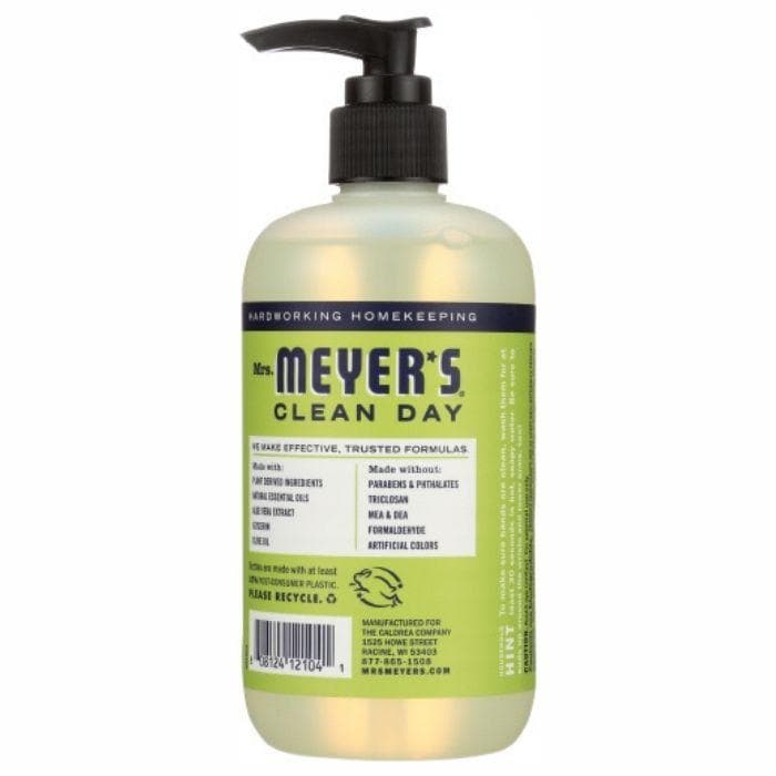 Mrs. Meyer's Clean Day - Liquid Hand Soap - Lemon Verbena back