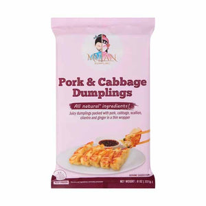 Mulan Dumpling - Plant-Based Pork Dumplings, 8oz