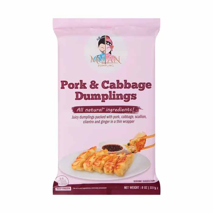 Mulan Dumpling - Plant-Based Pork Dumplings, 8oz