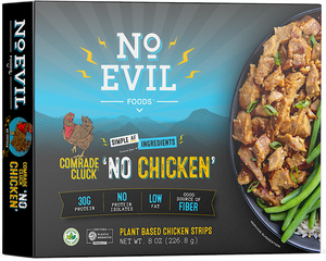 No Evil Foods - Comrade Cluck: No Chicken Strips, 8oz