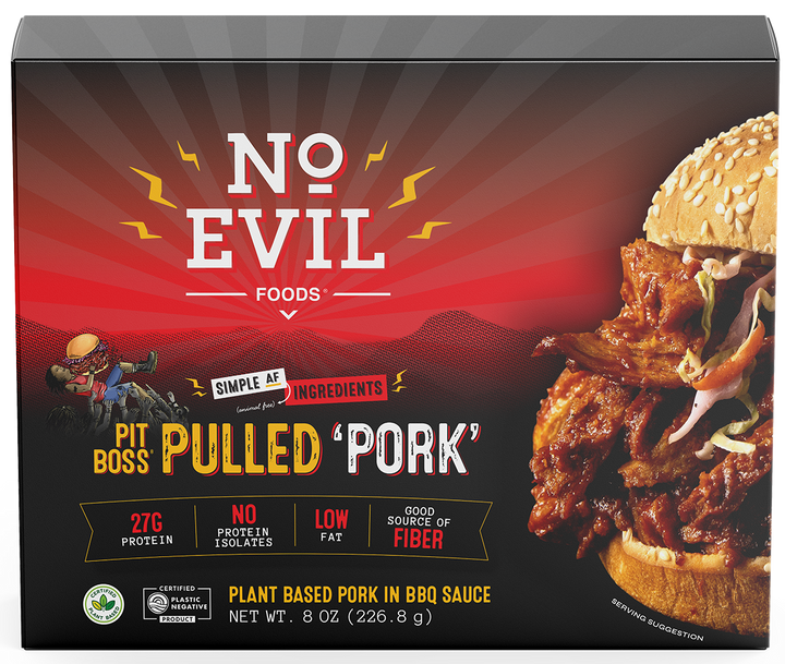 No Evil Foods - Pit Boss Pulled Pork - PlantX US
