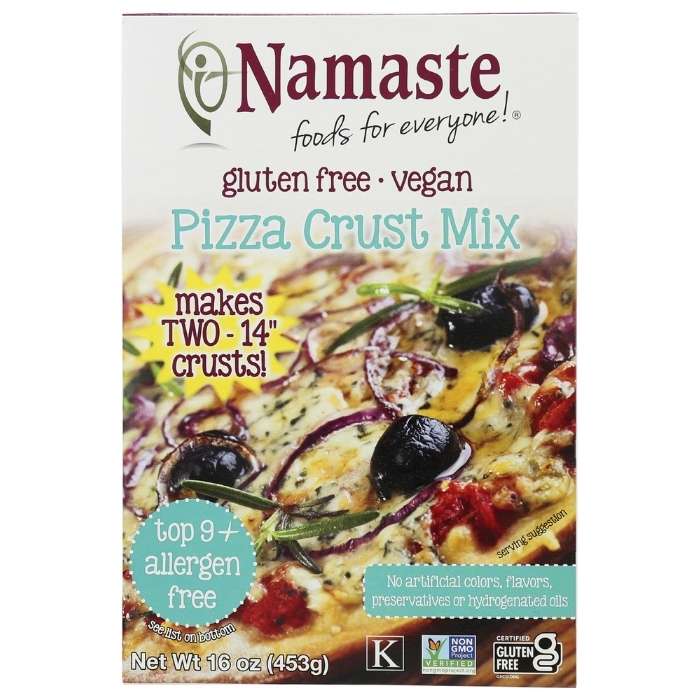 Namaste Foods - Gluten-Free Pizza Crust Mix, 16oz - front