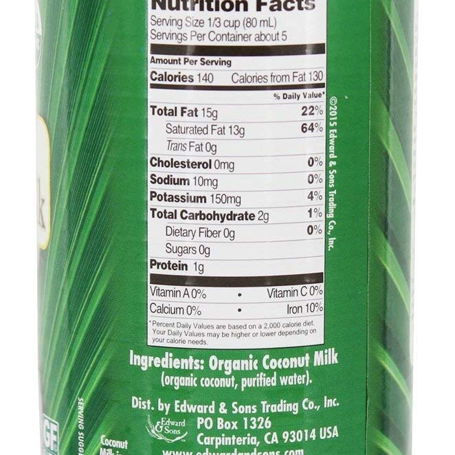 Native Forest-Coconut Milk Simple Org