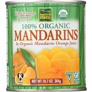 Native Forest - Mandarin Oranges, 10.75oz
