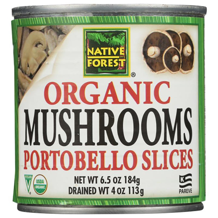 Native Forest Mushroom Portobello Sliced, 4 oz