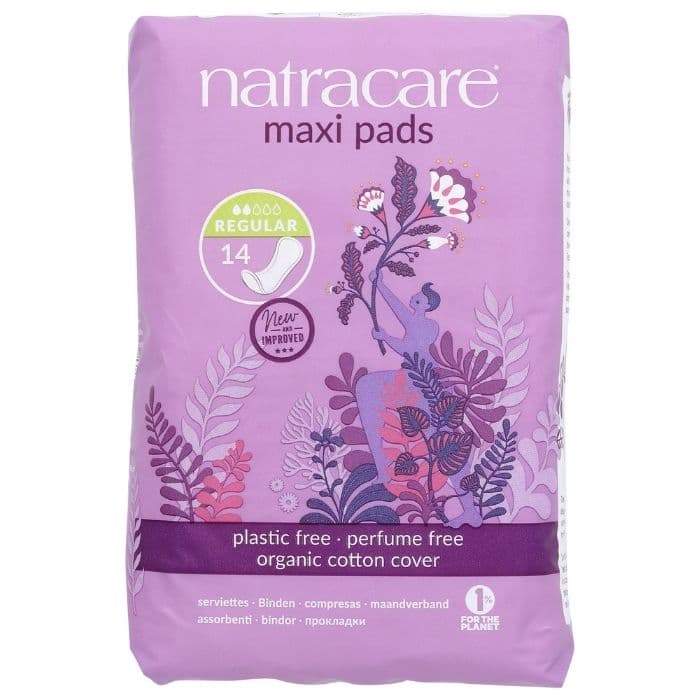 Natracare - Natural Maxi Pads Regular - front