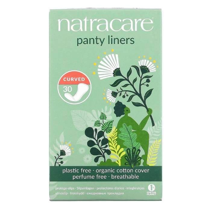 Natracare - Natural Panty Liners Curved - Front
