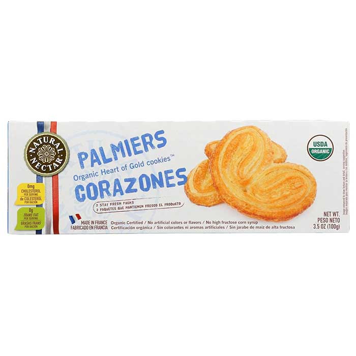 Natural Nectar - Organic Palmiers Pastries , 3.5oz