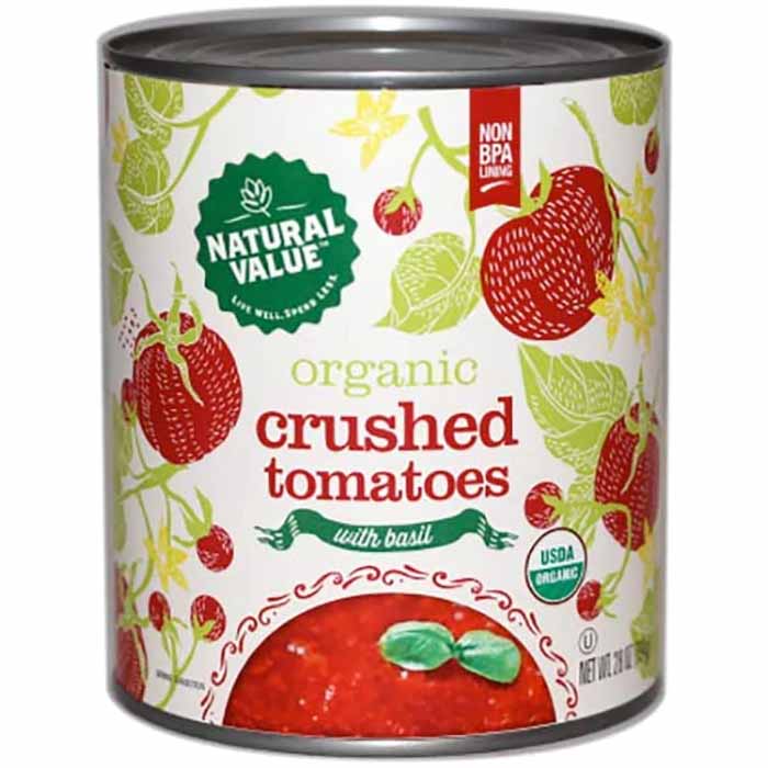 Natural Value Organic Canned Tomatoes, 28oz Multiple Choices
