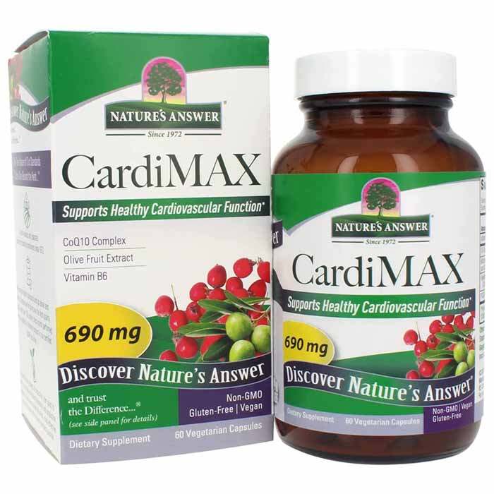 Nature's Answer - CardiMAX Cardiovascular Support, 60 Capsules
