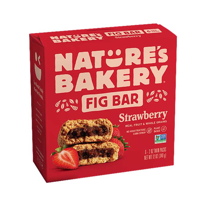 Nature's Bakery - Fig Bar - Strawberry, 6-Pack