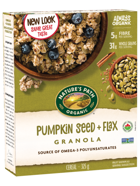 Nature's Path - Pumpkin Seed & Flax Granola, 11.5oz
 | Pack of 12 - PlantX US