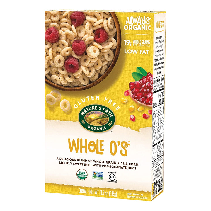 Nature's Path - Organic Whole Os Cereal Gluten Free, 11.5oz | Pack of 12 - PlantX US