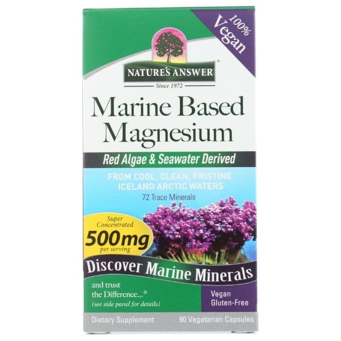 Nature's Answer - Marine Based Magnesium - product - (front)