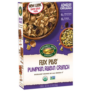 Nature's Path - Cereal Flax Pumpkin Raisin Crunch, 12.3oz