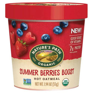 Nature's Path - Oatmeal Cup Summer Berries Boost, 1.94oz