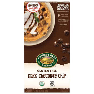Natures Path - Organic Waffle Gluten Free, 7.4oz | Multiple Flavors | Pack of 12