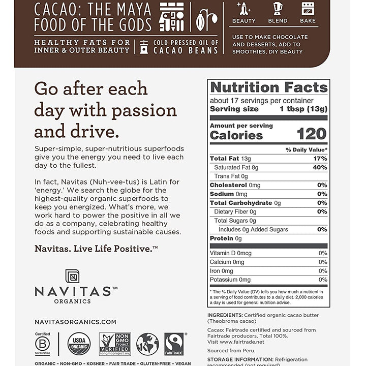 Navitas-Cacao Butter