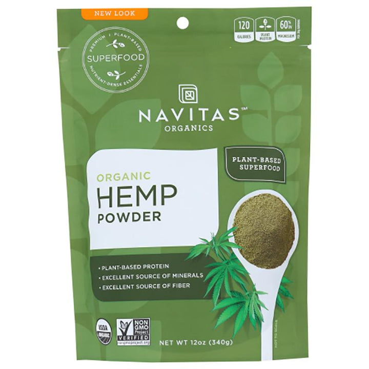 Navitas Hemp Powder, 12 oz