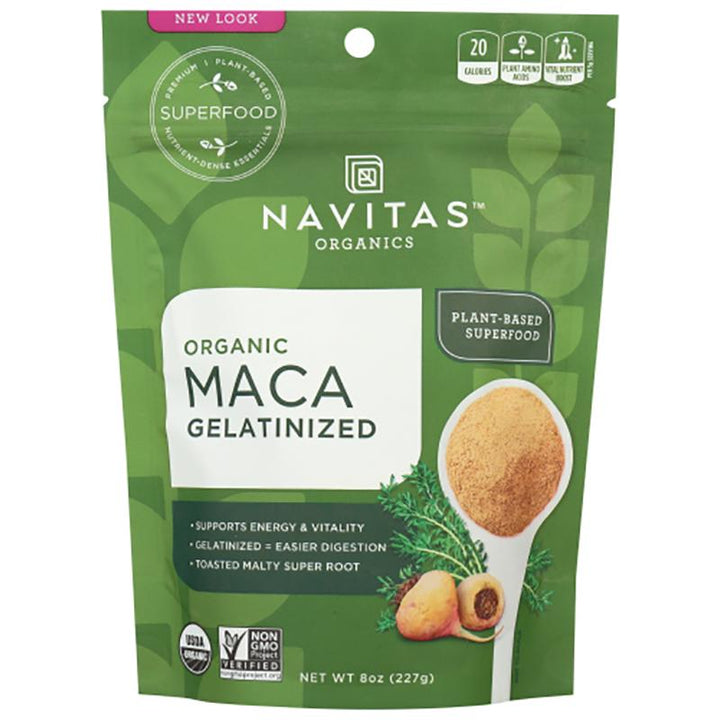 Navitas Maca Gelatinized Powder, 8 oz