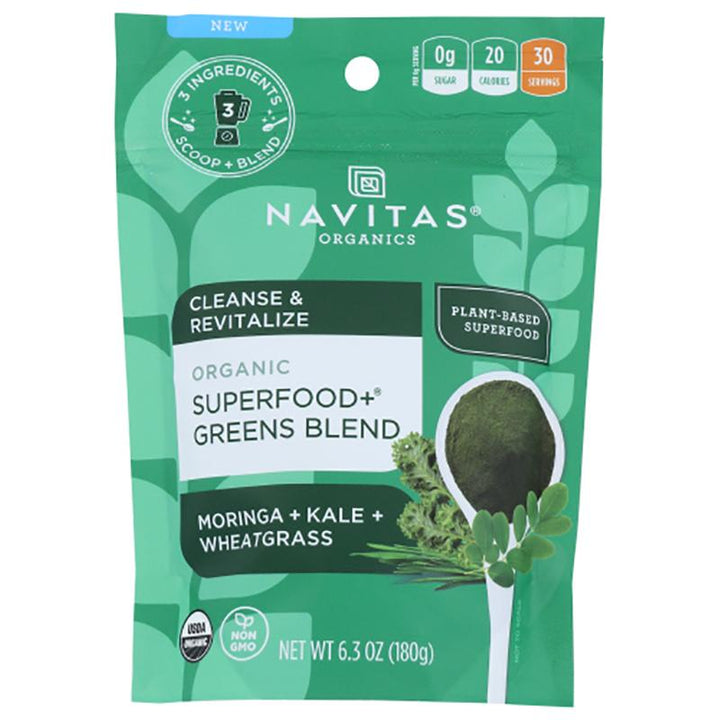 Navitas Superfood + Greens Blend, 6.3 oz