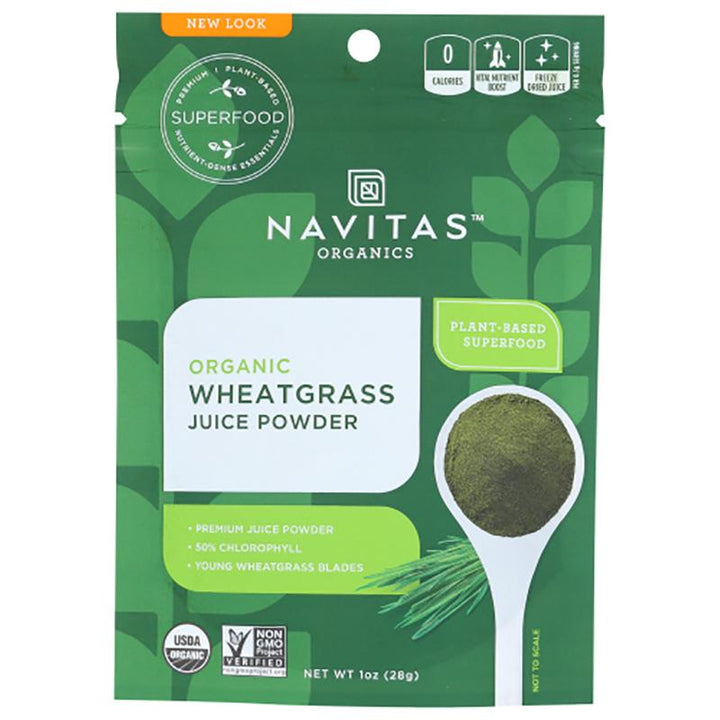 Navitas Wheatgrass Powder, 1 oz