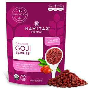 Navitas Organics - Organic Goji Berries, 16oz