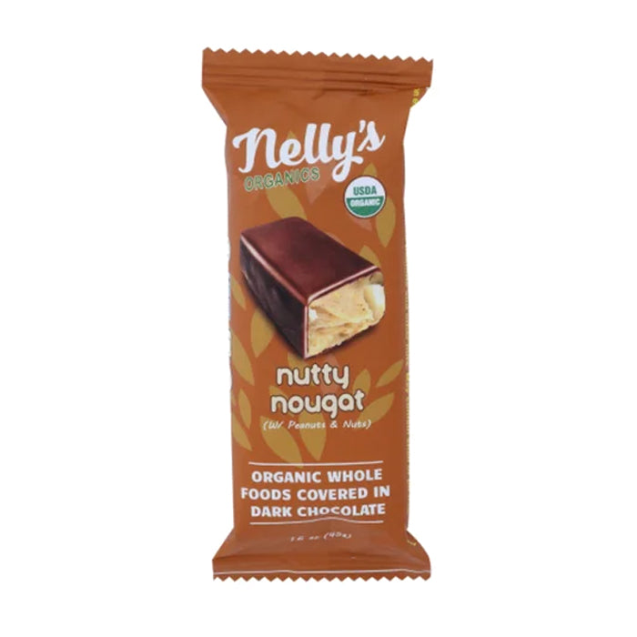 Nellysener - Organic Chocolate Bar - Nutty Nougat, 1.6oz