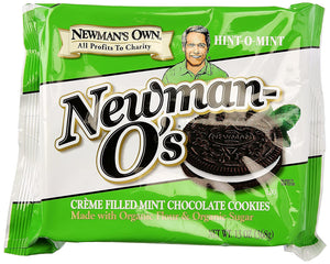 Newman's Own Organics Cookie O Mint Creme, 13 oz
 | Pack of 6