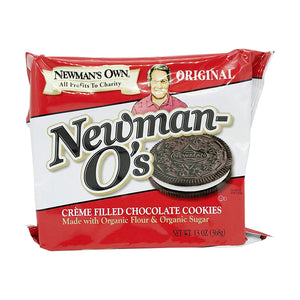 Newman's Own Organics Original Chocolate Vanilla Creme Cookie - 13 oz
 | Pack of 6