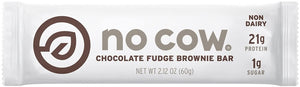 No Cow - Chocolate Fudge Brownie Bar, 2.12 Oz
 | Pack of 12