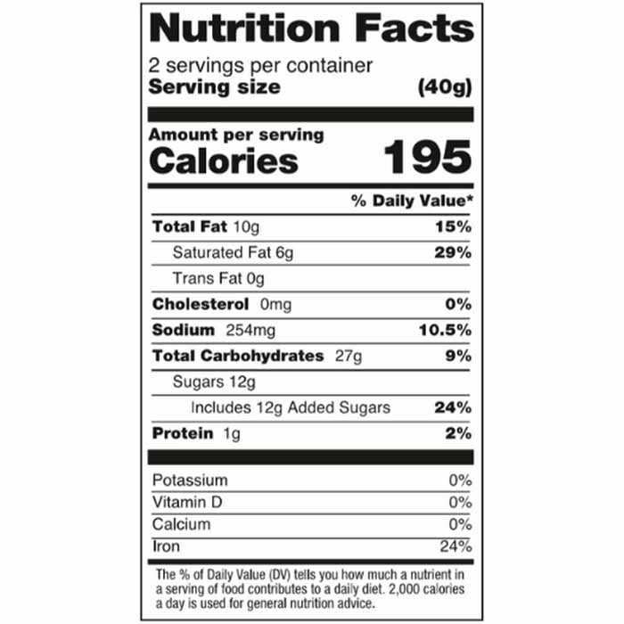 No Whey! Foods - Chocolatey Covered Pretzels ,2.8oz - Back