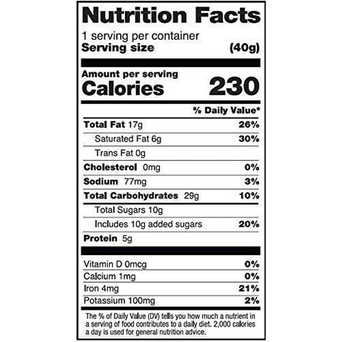 No Whey! Foods - Pea Not Cups, 1.5oz - back