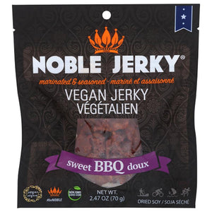 Noble Jerky - Vegan Jerky Sweet BBQ, 2.47oz