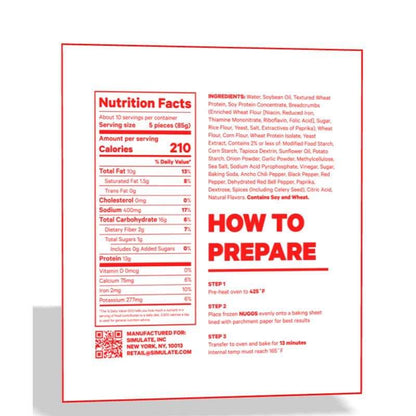 850015437038 - spicy nuggs nutrition