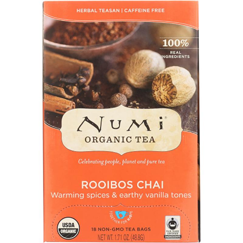 numi teas organic roobios chai