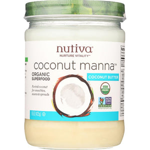 Nutiva - Coconut Manna Spread, 15oz