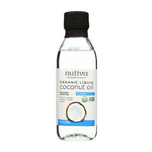 Nutiva - Organic Liquid Coconut Oil, 8 fl oz