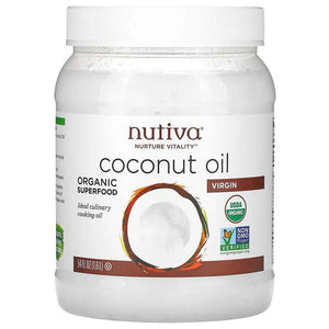Nutiva Organic Shortening Original Red Palm and Coconut Oils 15 oz