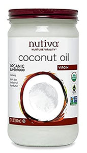 Nutiva, Organic Coconut Oil, 23 fl oz 
 | Pack of 6