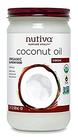 Nutiva, Organic Coconut Oil, 23 fl oz 
 | Pack of 6 - PlantX US