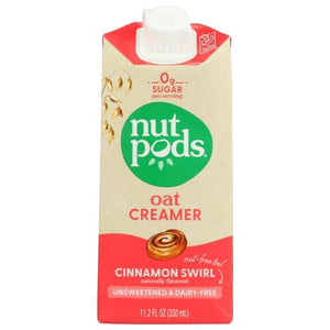 Nutpods - Cinnamon Swirl Oat Creamer, Unsweetened | Multiple Sizes