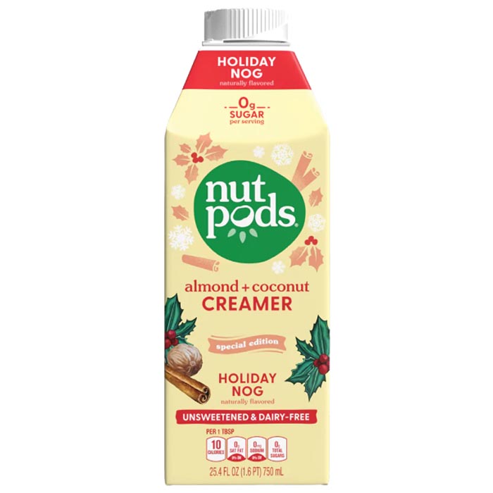 Nutpods - Creamer Holiday Nog ,25.4 fl