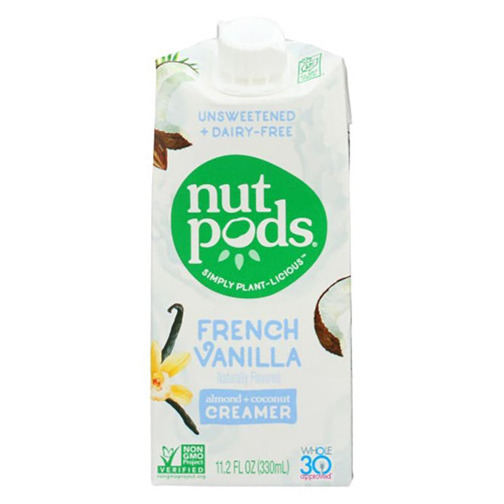 Nutpods - French Vanilla Creamer Unsweetened, 11.2 fl oz
