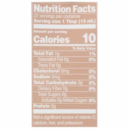 Nutpods - Spiced Chai Creamer Unsweetened, 11.2oz - nutrition facts